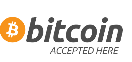 Pago con Bitcoin y Criptomonedas aceptado